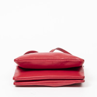 Céline Trio Bag Leer in Rood