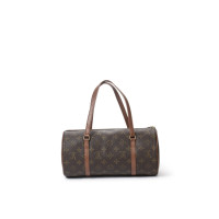 Louis Vuitton Papillon 30 in Tela in Marrone