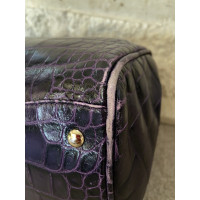 Coccinelle Handtasche aus Leder in Violett