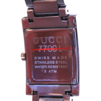 Gucci Montre-bracelet en Acier en Argenté