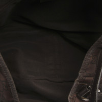 Gucci Tote Bag aus Baumwolle in Braun