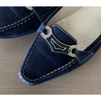 Tod's Chaussons/Ballerines en Daim en Bleu