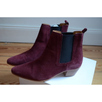 Iro Ankle boots Suede in Bordeaux