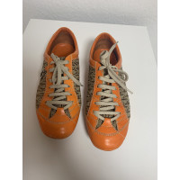 Dior Chaussures de sport en Cuir en Orange