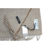 Moschino Schal/Tuch aus Wolle in Beige