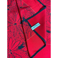 Christian Dior Schal/Tuch aus Seide in Rot