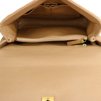 Chanel Coco Handle Bag Leather in Beige