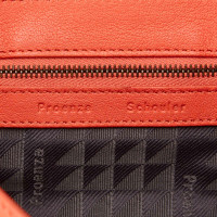 Proenza Schouler PS 1 mini aus Leder in Orange