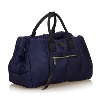 Prada Handtasche aus Baumwolle in Blau