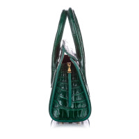 Alexander McQueen Umhängetasche aus Leder in Grün