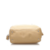 Prada Shoulder bag Leather in Beige