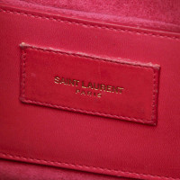 Yves Saint Laurent Umhängetasche aus Leder in Rosa / Pink