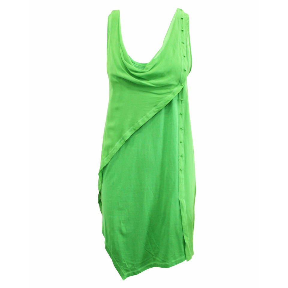 3.1 Phillip Lim Kleid aus Baumwolle in Grün