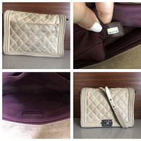 Chanel Boy Bag Leather in Beige