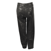 Plein Sud Trousers Leather in Black