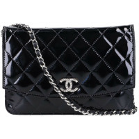 Chanel Wallet on Chain Patent leather in Black