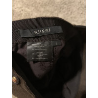 Gucci Hut/Mütze aus Kaschmir in Braun