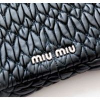 Miu Miu Shoulder bag Leather in Black