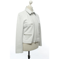 Hemisphere Giacca/Cappotto in Pelle in Bianco