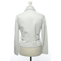 Hemisphere Jacket/Coat Leather in White