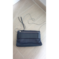 All Saints Clutch Bag Leather in Blue