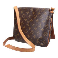 Louis Vuitton Musette in Tela in Marrone