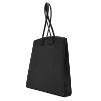 Little Liffner Tote Bag aus Leder in Schwarz