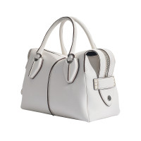 Tod's Clutch Bag Leather in White