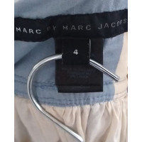 Marc Jacobs Robe en Coton en Bleu