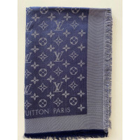Louis Vuitton Monogram Tuch Zijde in Blauw