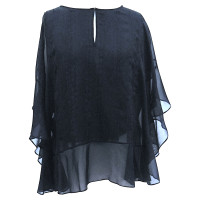 Diane Von Furstenberg Top en Soie en Bleu