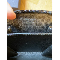 Prada Sac à main/Portefeuille en Toile en Noir