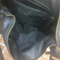 Max Mara Tote bag Leather in Black
