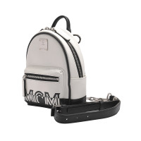 Mcm Shoulder bag Leather in White