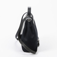 Hermès Rucksack aus Canvas in Schwarz