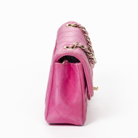 Chanel Flap Bag Mini aus Leder in Rosa / Pink