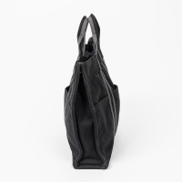 Hermès Herline aus Canvas in Schwarz