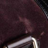 Burberry Handtasche aus Wildleder in Violett