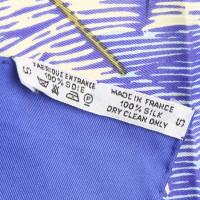 Hermès Sciarpa in Seta in Blu