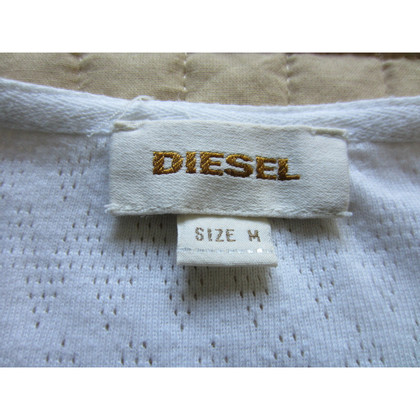 Diesel Gilet en Coton en Blanc