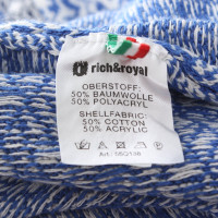 Rich & Royal Cardigan en tricolore