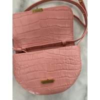 Wandler Umhängetasche aus Leder in Rosa / Pink