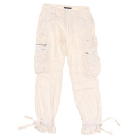 Ralph Lauren Paio di Pantaloni in Seta in Bianco