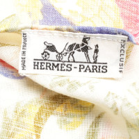 Hermès Cloth with bird print