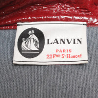 Lanvin Cappotto di colore rosso scuro