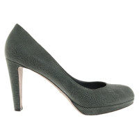 Sergio Rossi Pumps/Peeptoes en Cuir en Vert