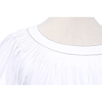 Ulla Johnson Robe en Coton en Blanc