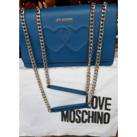 Moschino Love Handtasche in Petrol