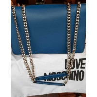 Moschino Love Handtasche in Petrol