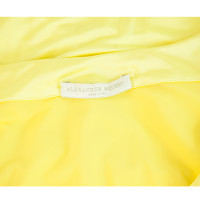 Alexander McQueen Top en Viscose en Jaune